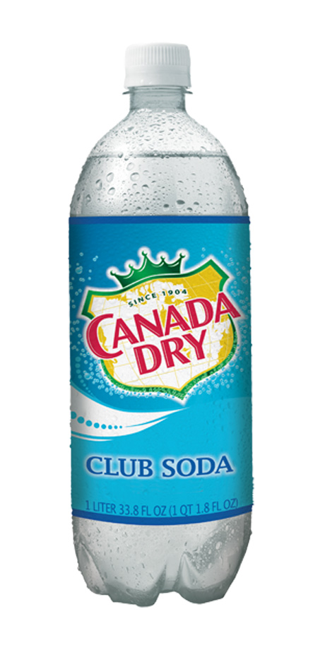 Canada Dry Club Soda Plain sparkling water