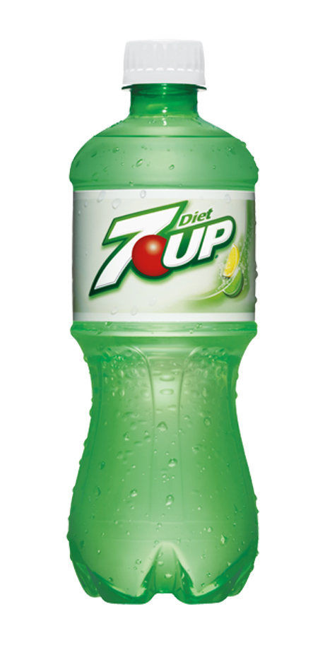 Diet 7UP Lemon-lime flavored, diet soft drink