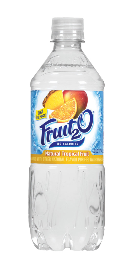 Fruit 2o Essentials Water A lightly flavored, noncarbonated water beverage