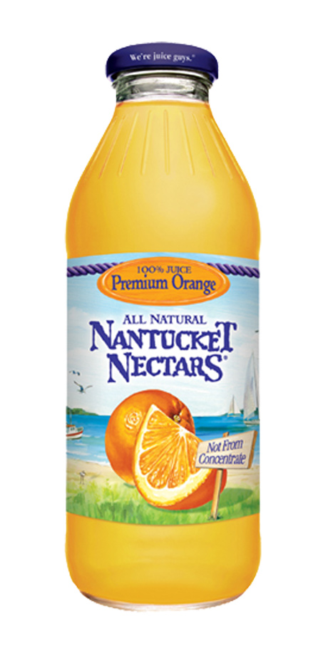 Nantucket Nectars Orange Juice 100% orange juice