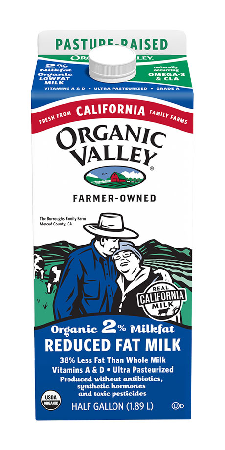 Organic Valley Ultra-Pasteurized 2% Reduced Fat Milk 