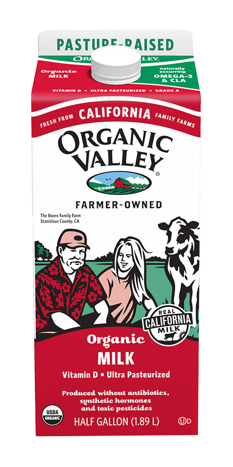 Organic Valley Ultra-Pasteurized Whole Milk 
