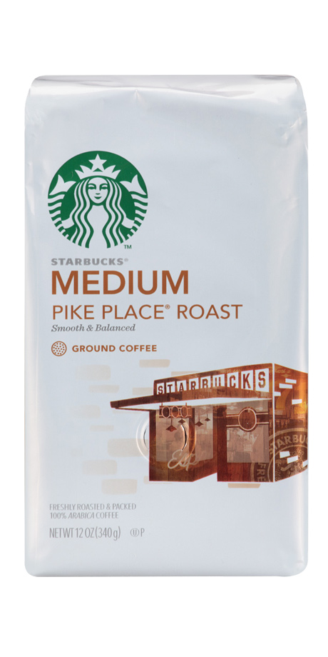 Starbucks Decaf Pike Place Roast A smooth, balanced brew from a specialty blend of decaffeinated coffees