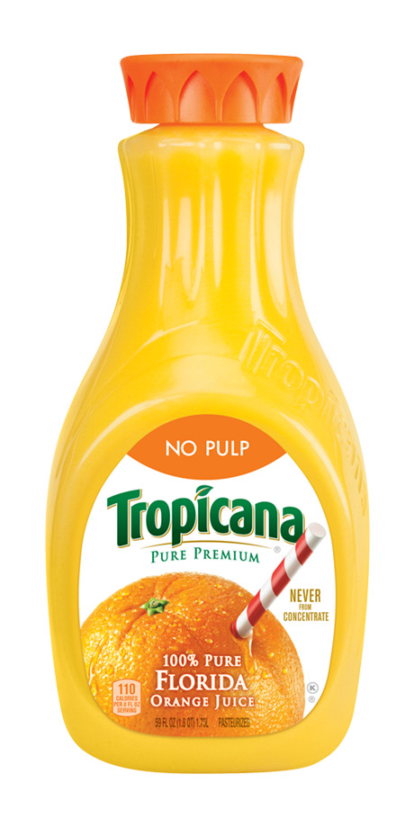 Tropicana Orange Juice No Pulp 100% fruit juice
